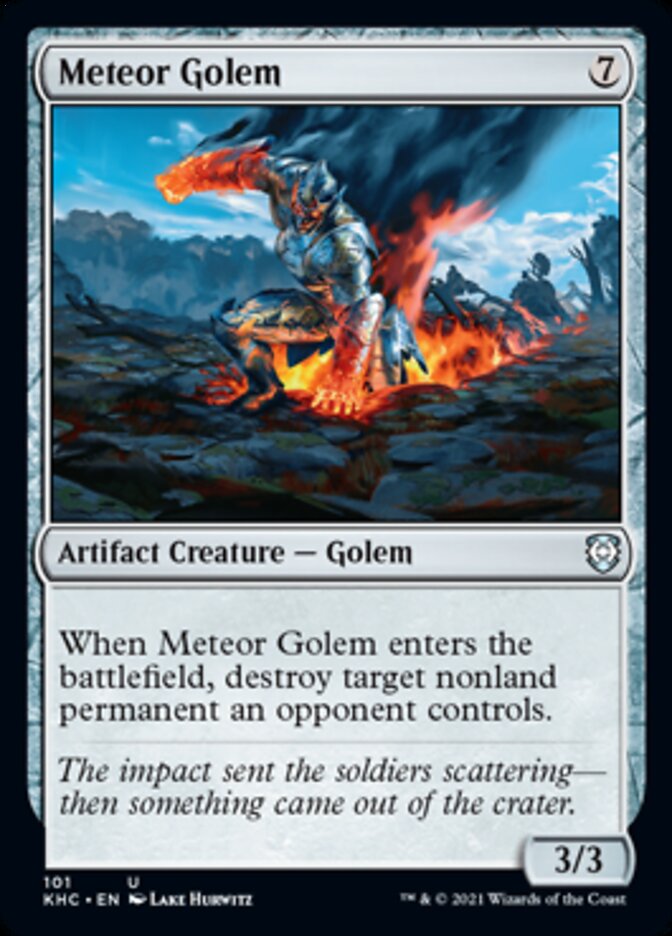 Meteor Golem [Kaldheim Commander] | Good Games Cannington