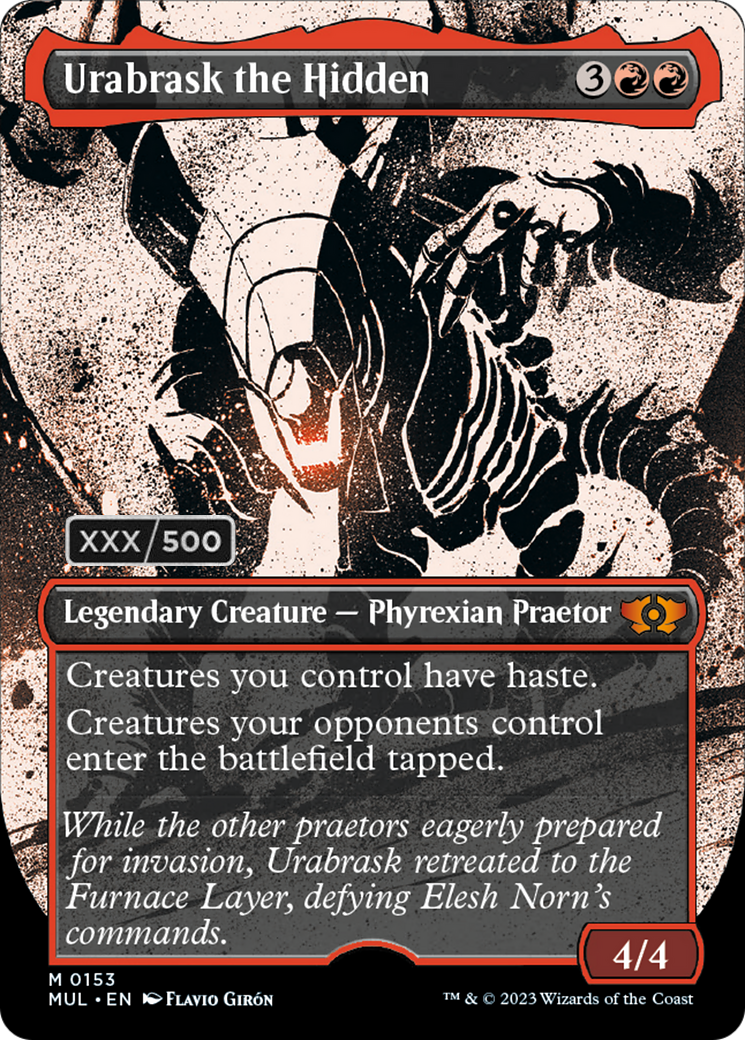 Urabrask the Hidden (Serialized) [Multiverse Legends] | Good Games Cannington