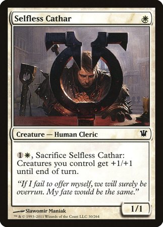 Selfless Cathar [Innistrad] | Good Games Cannington