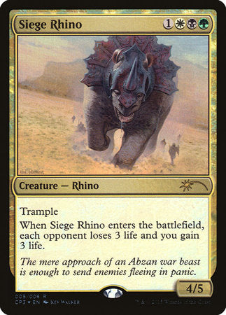 Siege Rhino [Magic Origins Clash Pack] | Good Games Cannington