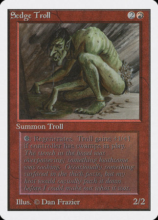 Sedge Troll [Unlimited Edition] | Good Games Cannington