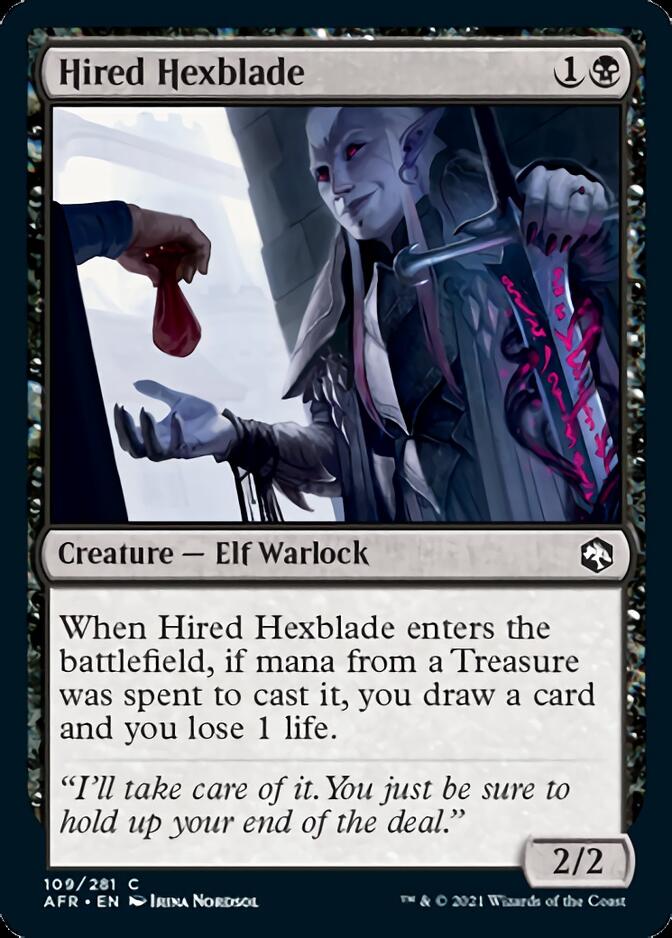 Hired Hexblade [Dungeons & Dragons: Adventures in the Forgotten Realms] | Good Games Cannington