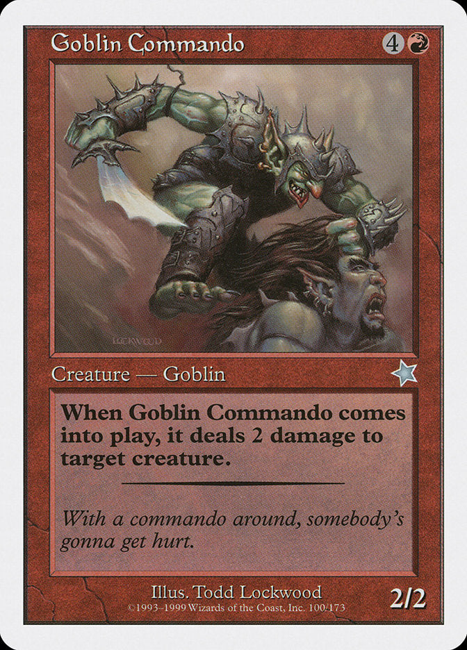 Goblin Commando [Starter 1999] | Good Games Cannington