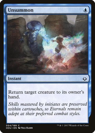 Unsummon [Hour of Devastation] | Good Games Cannington