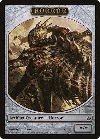 Horror Token [Mirrodin Besieged Tokens] | Good Games Cannington
