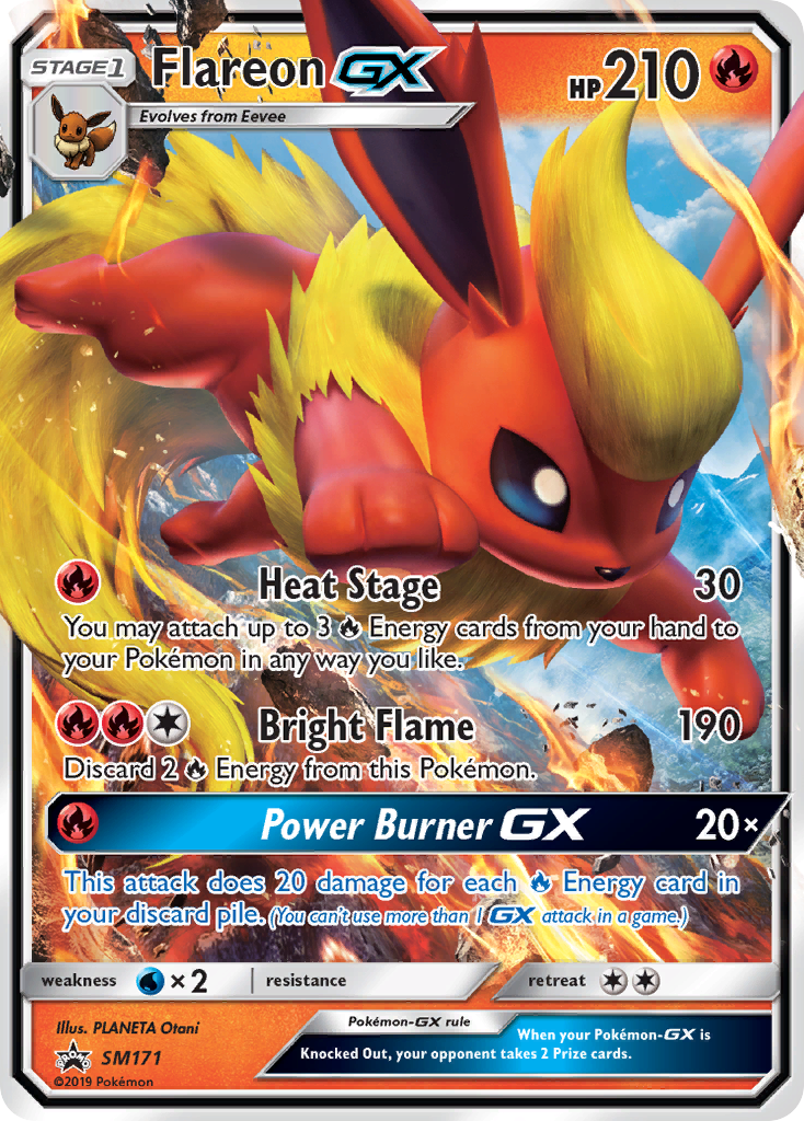 Flareon GX (SM171) [Sun & Moon: Black Star Promos] | Good Games Cannington