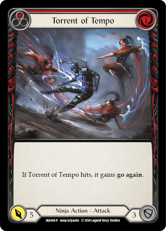 Torrent of Tempo [IRA006-P] 1st Edition Normal | Good Games Cannington