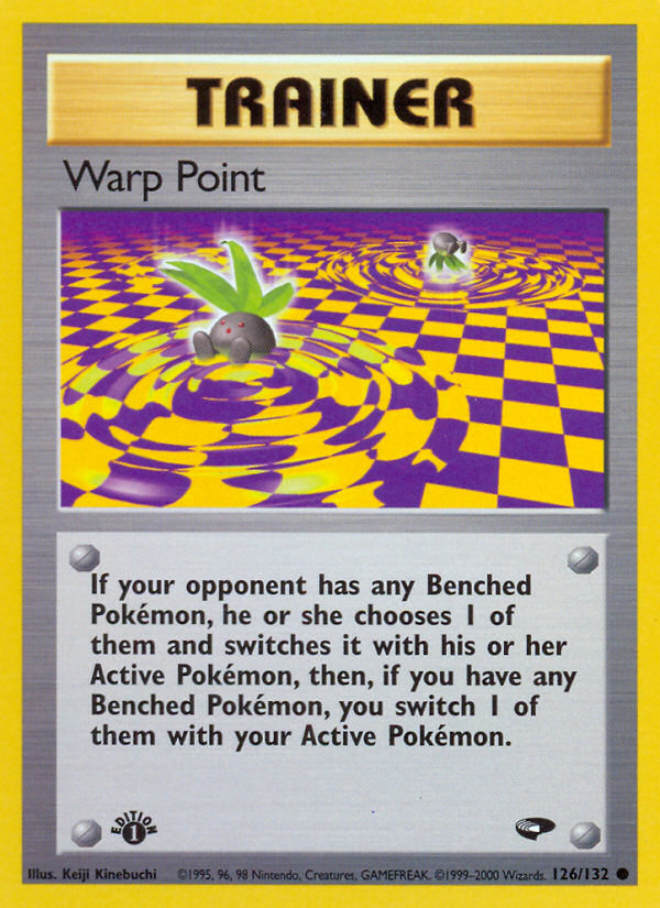 Warp Point (126/132) [Gym Challenge 1st Edition] | Good Games Cannington