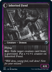 Heirloom Mirror // Inherited Fiend [Innistrad: Double Feature] | Good Games Cannington