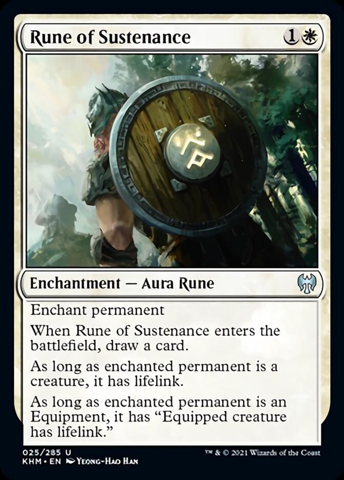 Rune of Sustenance [Kaldheim] | Good Games Cannington