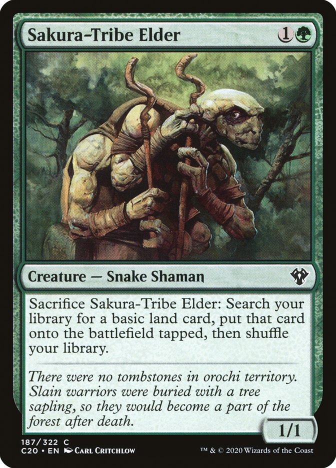 Sakura-Tribe Elder [Commander 2020] | Good Games Cannington