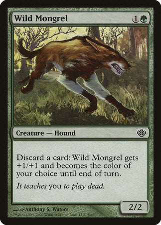 Wild Mongrel [Duel Decks: Garruk vs. Liliana] | Good Games Cannington