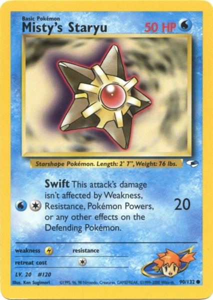 Misty's Staryu (90/132) [Gym Heroes Unlimited] | Good Games Cannington