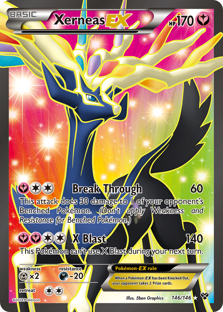 Xerneas EX (146/146) [XY: Base Set] | Good Games Cannington