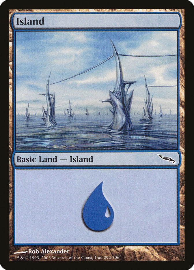 Island (292) [Mirrodin] | Good Games Cannington