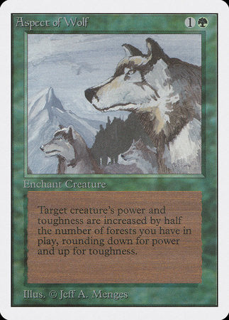 Aspect of Wolf [Unlimited Edition] | Good Games Cannington