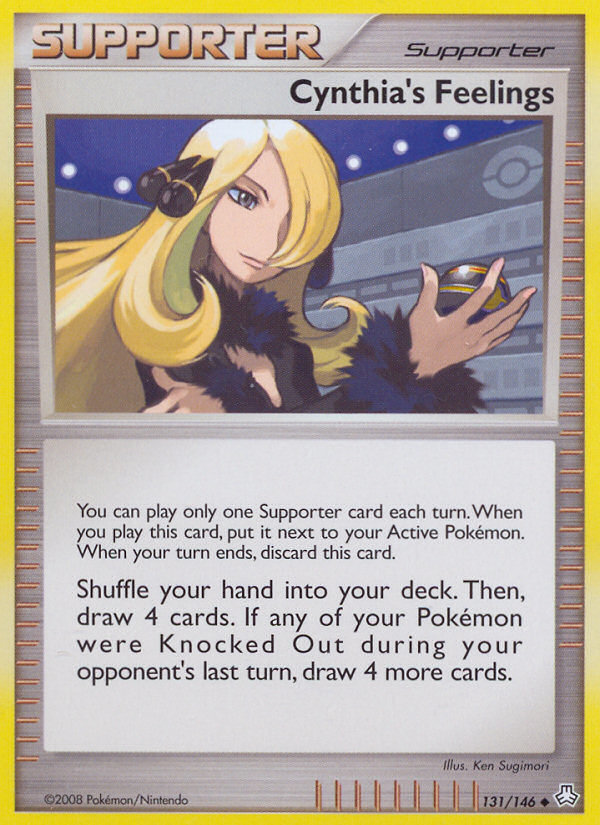 Cynthia's Feelings (131/146) [Diamond & Pearl: Legends Awakened] | Good Games Cannington