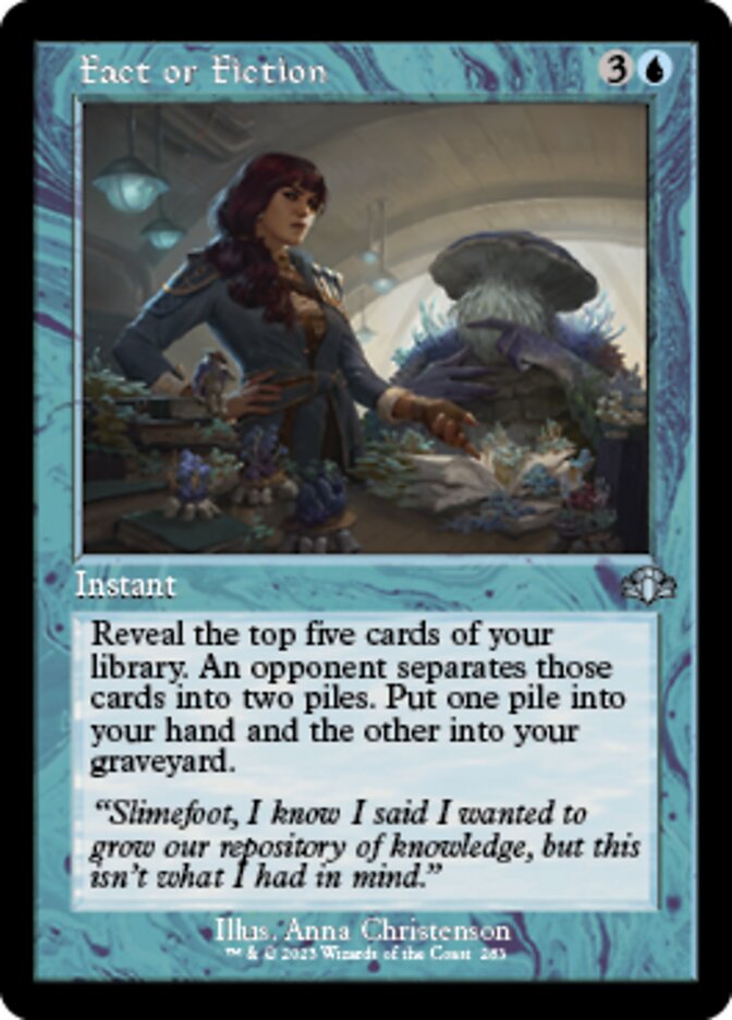 Fact or Fiction (Retro) [Dominaria Remastered] | Good Games Cannington