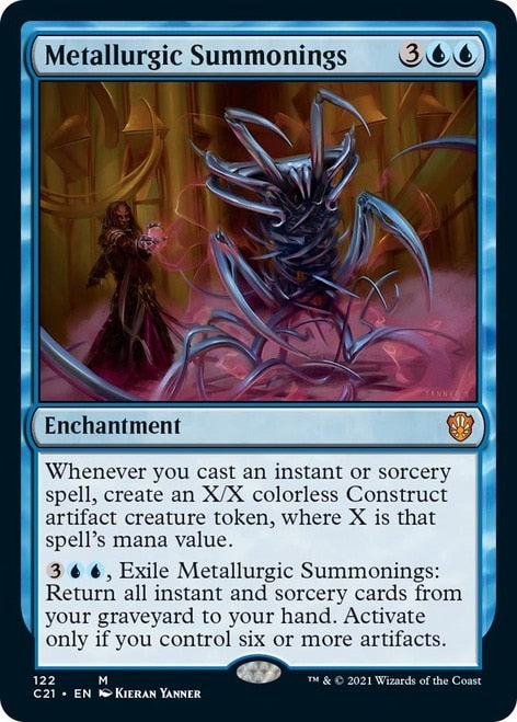 Metallurgic Summonings [Commander 2021] | Good Games Cannington