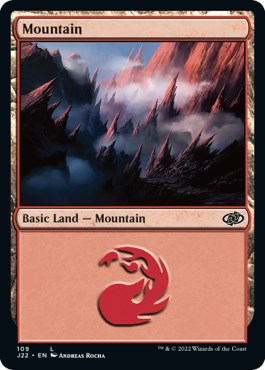 Mountain (109) [Jumpstart 2022] | Good Games Cannington