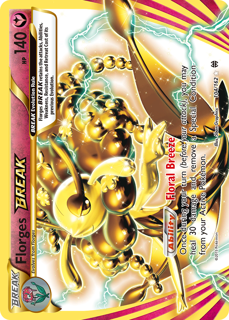 Florges BREAK (104/162) [XY: BREAKthrough] | Good Games Cannington