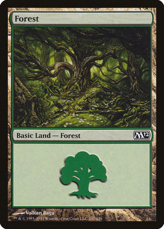 Forest (247) [Magic 2012] | Good Games Cannington