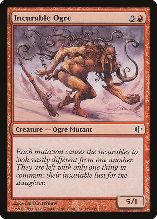 Incurable Ogre [Shards of Alara] | Good Games Cannington