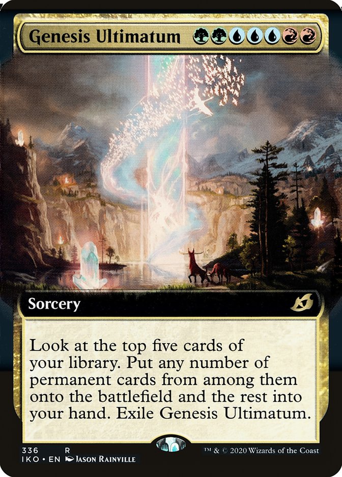 Genesis Ultimatum (Extended Art) [Ikoria: Lair of Behemoths] | Good Games Cannington