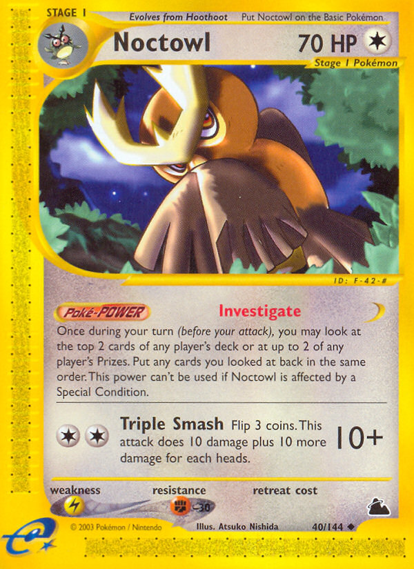 Noctowl (40/144) [Skyridge] | Good Games Cannington