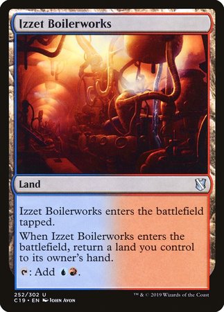 Izzet Boilerworks [Commander 2019] | Good Games Cannington