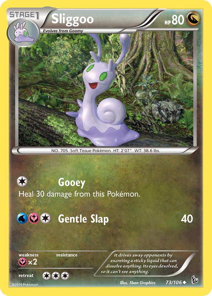 Sliggoo (73/106) [XY: Flashfire] | Good Games Cannington