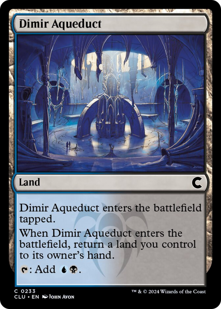 Dimir Aqueduct [Ravnica: Clue Edition] | Good Games Cannington