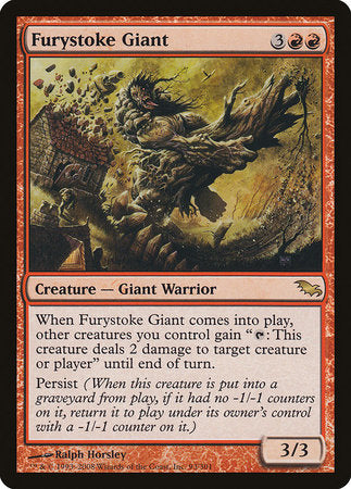 Furystoke Giant [Shadowmoor] | Good Games Cannington