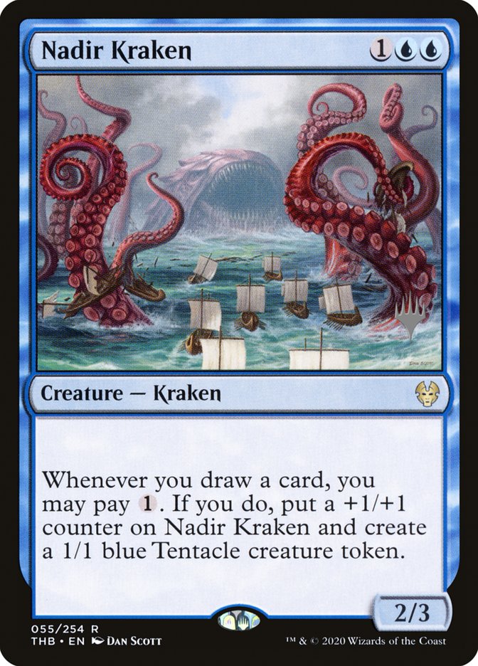 Nadir Kraken (Promo Pack) [Theros Beyond Death Promos] | Good Games Cannington