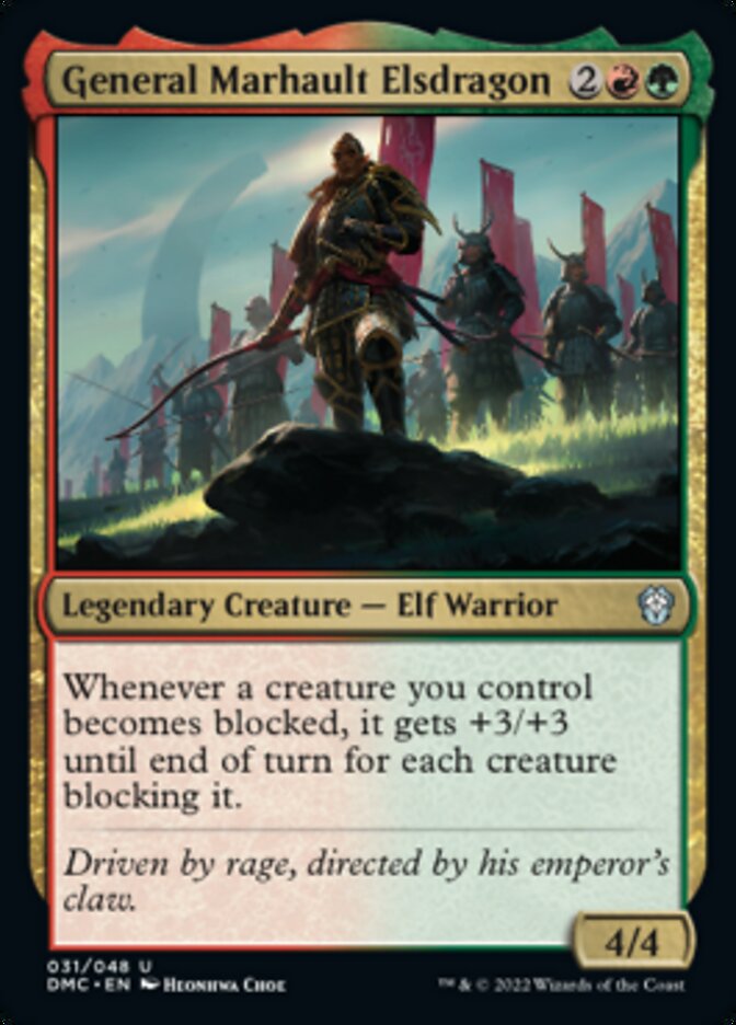 General Marhault Elsdragon [Dominaria United Commander] | Good Games Cannington