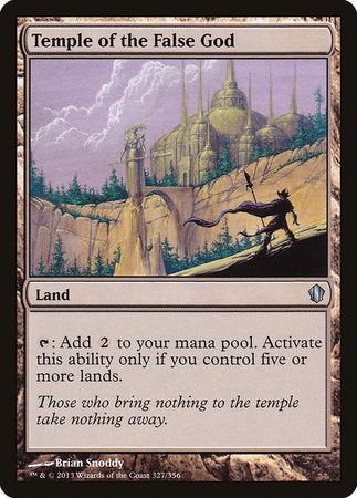Temple of the False God [Commander 2013] | Good Games Cannington
