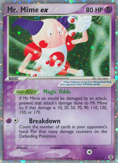 Mr. Mime ex (110/112) [EX: FireRed & LeafGreen] | Good Games Cannington