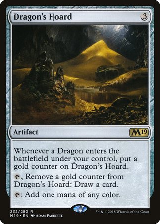 Dragon's Hoard [Core Set 2019] | Good Games Cannington