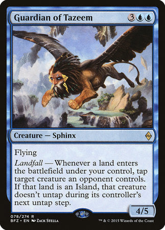 Guardian of Tazeem [Battle for Zendikar] | Good Games Cannington
