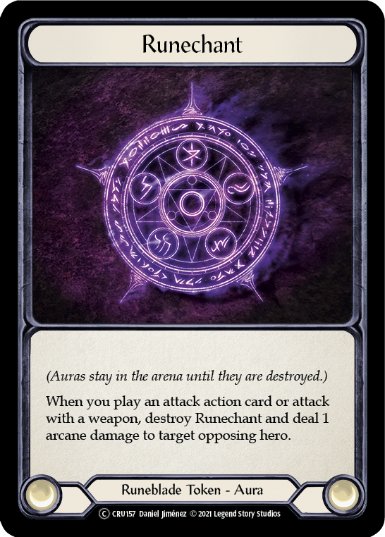 Runechant [U-CRU157-RF] Unlimited Rainbow Foil | Good Games Cannington