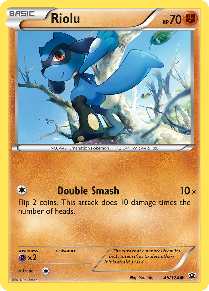 Riolu (45/124) [XY: Fates Collide] | Good Games Cannington