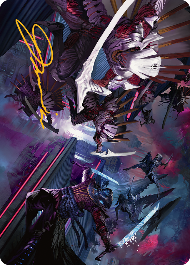 Invasion of Kamigawa Art Card (Gold-Stamped Signature) [March of the Machine Art Series] | Good Games Cannington