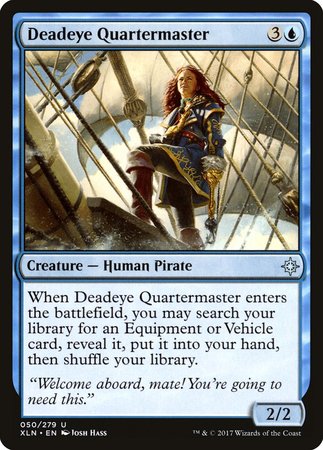 Deadeye Quartermaster [Ixalan] | Good Games Cannington