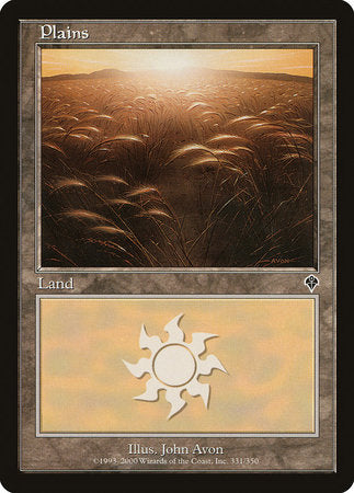 Plains (331) [Invasion] | Good Games Cannington
