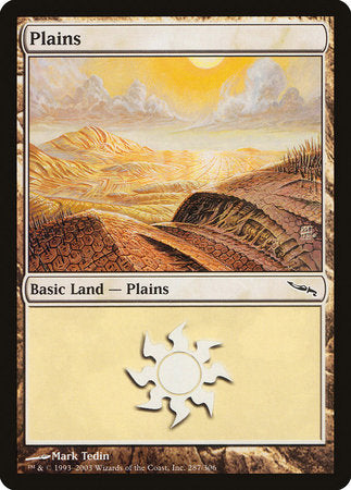 Plains (287) [Mirrodin] | Good Games Cannington