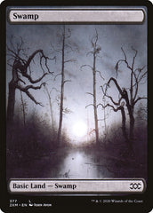 Swamp (377) [Double Masters] | Good Games Cannington