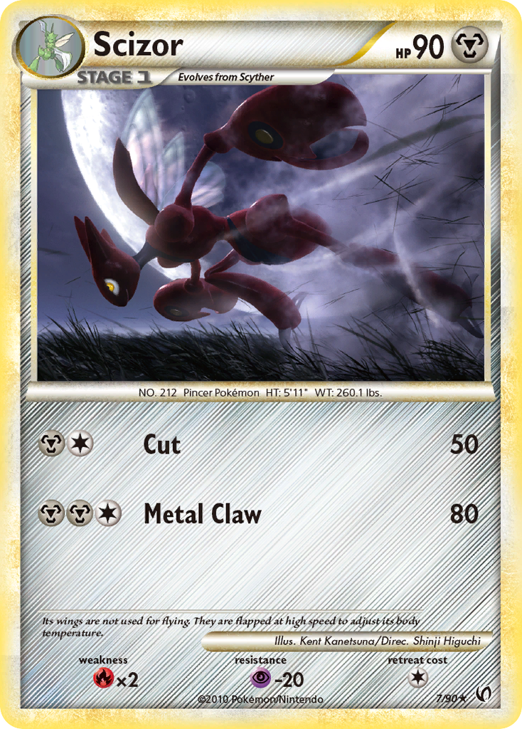 Scizor (7/90) [HeartGold & SoulSilver: Undaunted] | Good Games Cannington