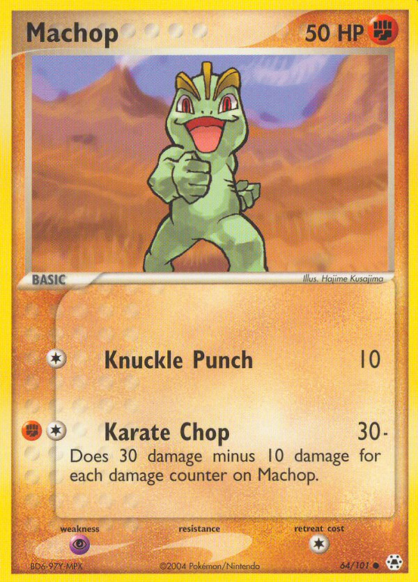 Machop (64/101) [EX: Hidden Legends] | Good Games Cannington
