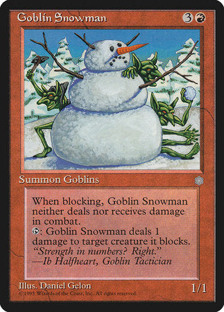 Goblin Snowman [Ice Age] | Good Games Cannington