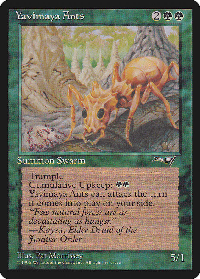 Yavimaya Ants [Alliances] | Good Games Cannington